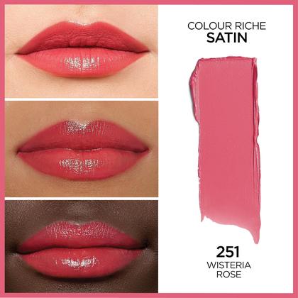 Batom L'Oreal Paris Colour Riche Original 251 Wisteria Rose - LOréal Paris - Batom - Magazine Luiza