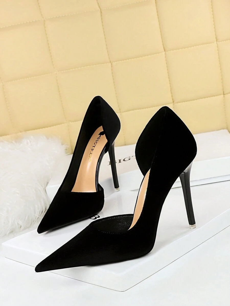 Sapatos de Salto Alto Femininos, Elegantes, para Festa, Saltos Stilettos