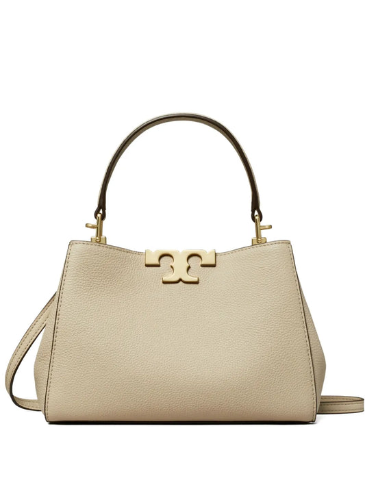 Tory Burch Bolsa Transversal Eleanor De Couro | Cinza | FARFETCH BR