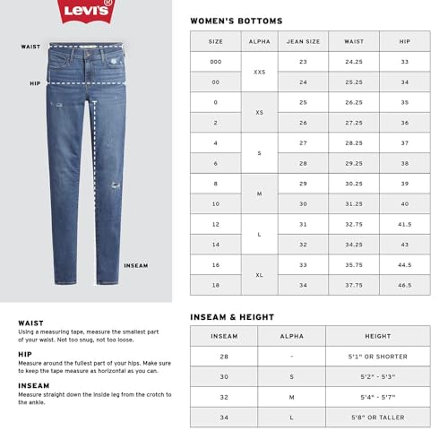 Levi's Short feminino premium 501 original, Atenas meio curto (sem água), 26