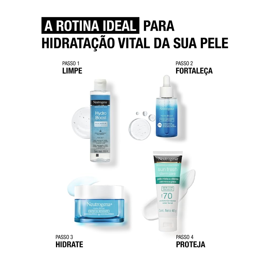 Neutrogena Hidratante Facial Hydro Boost Water Gel, 50g