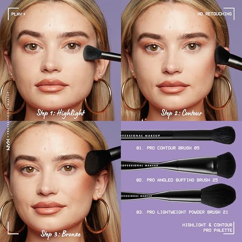 NYX Professional Makeup Highlight & Contour Pro Palette