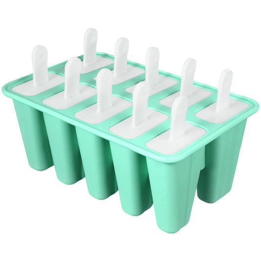 1 Unidade Bastão De Cubo De Gelo Moldes De Picolé Congelador Diy Moldes De Picolé Molde Do Bolo Do Silicone Lolly Moldes De Silicone Mini Forma De Gelo Gel De Sílica Dez Grades