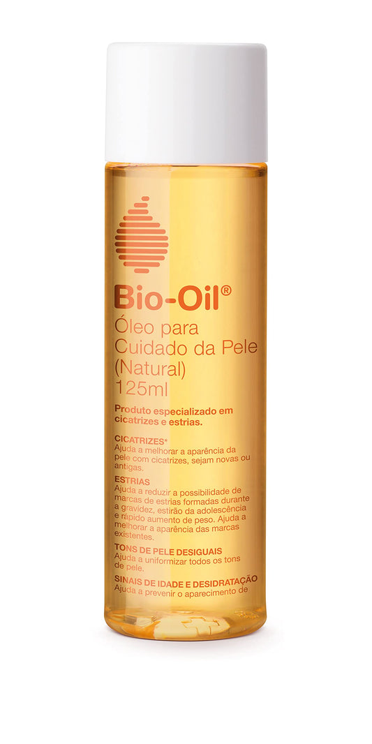 BIO OIL ÓLEO PARA CUIDADO DA PELE - NATURAL 125ML