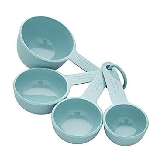 Copos medidores KitchenAid, kit com 4, Aqua Sky