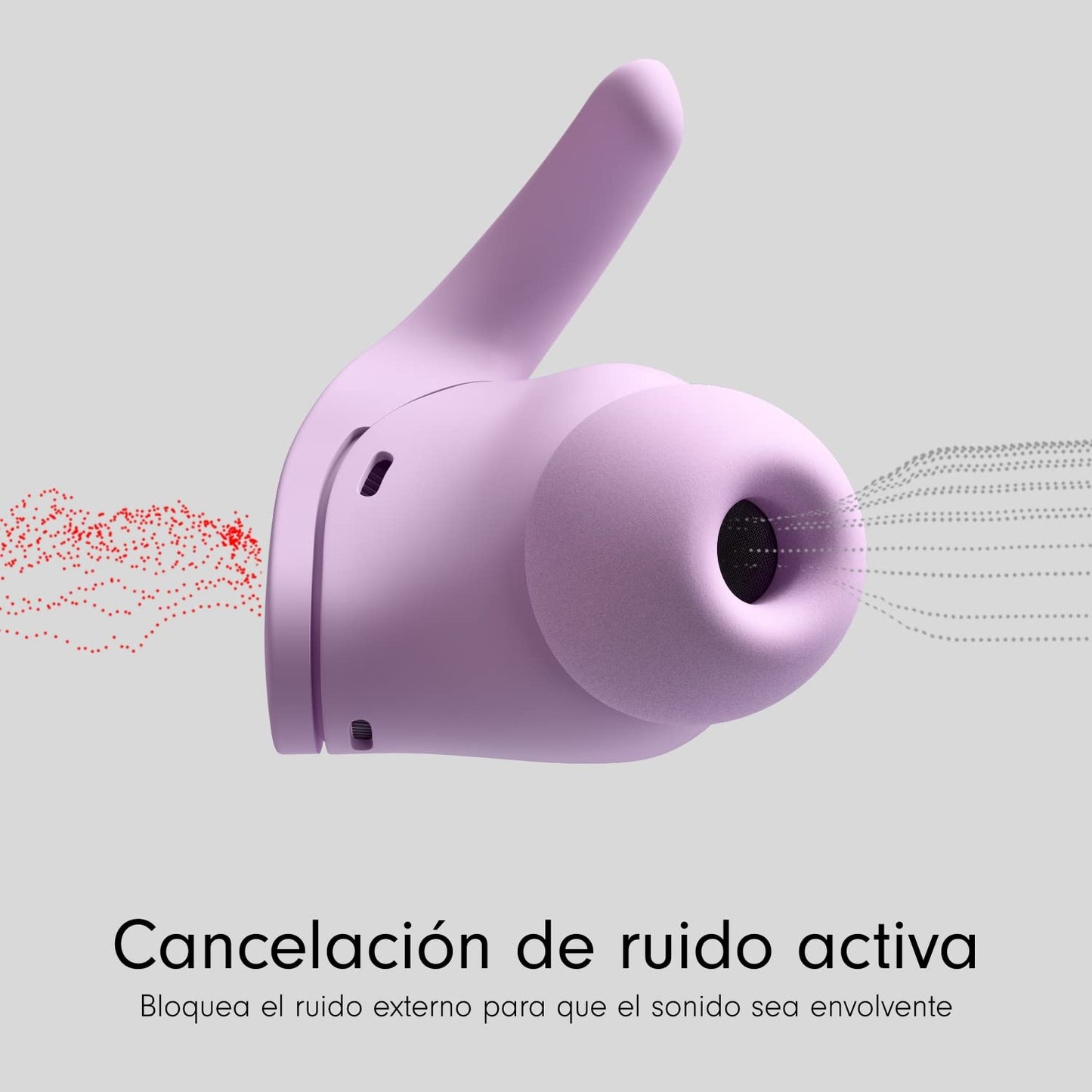Beats Fit Pro – Autênticos fones de ouvido sem fio com cancelamento de ruído – Cancelamento ativo de ruído, fones de ouvido resistentes ao suor, compatível com Apple e Android – Roxo pastel