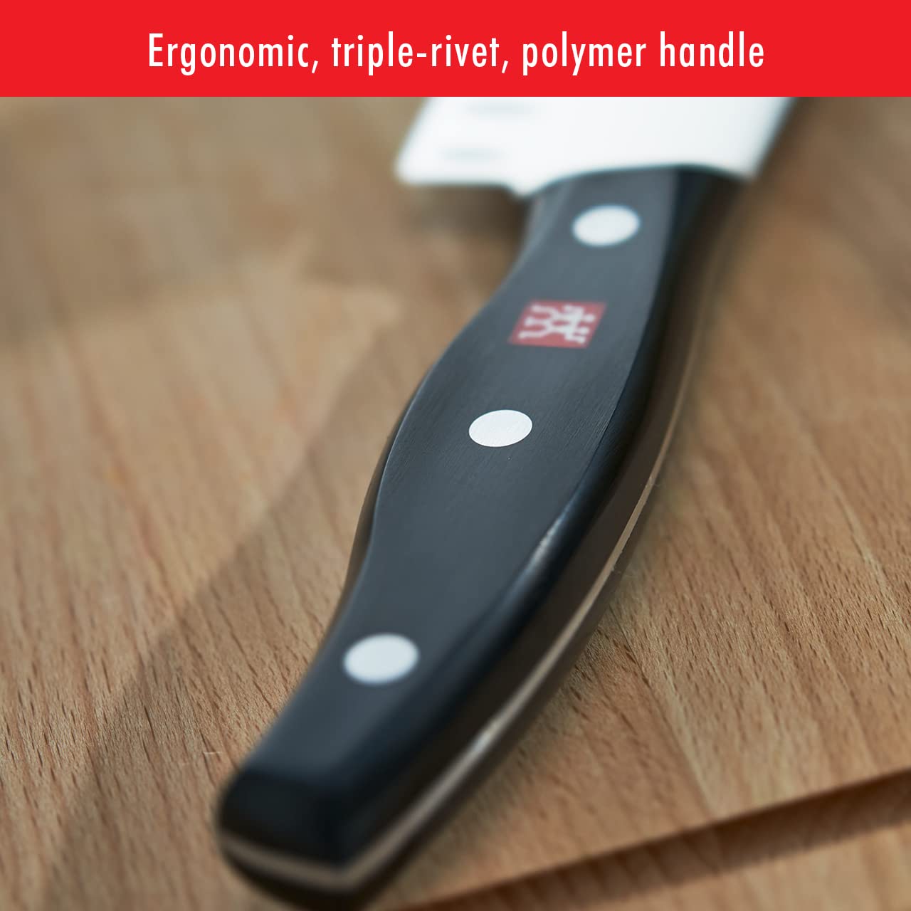 Zwilling J.A. Henckels Twin Signature, Faca Chef, Faca de Cozinha, Faca Alemão, 20 cm, Aço Inoxidável, Preta