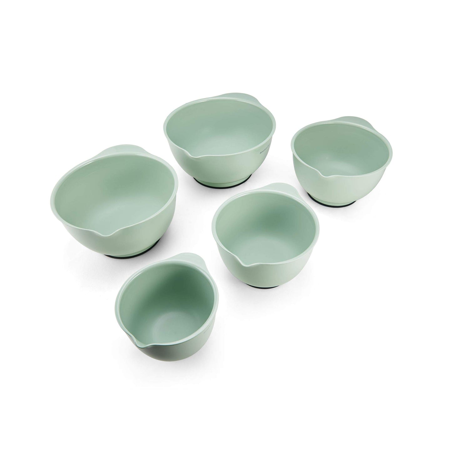 KitchenAid Tigelas clássicas de preparação, conjunto de 5, pistache