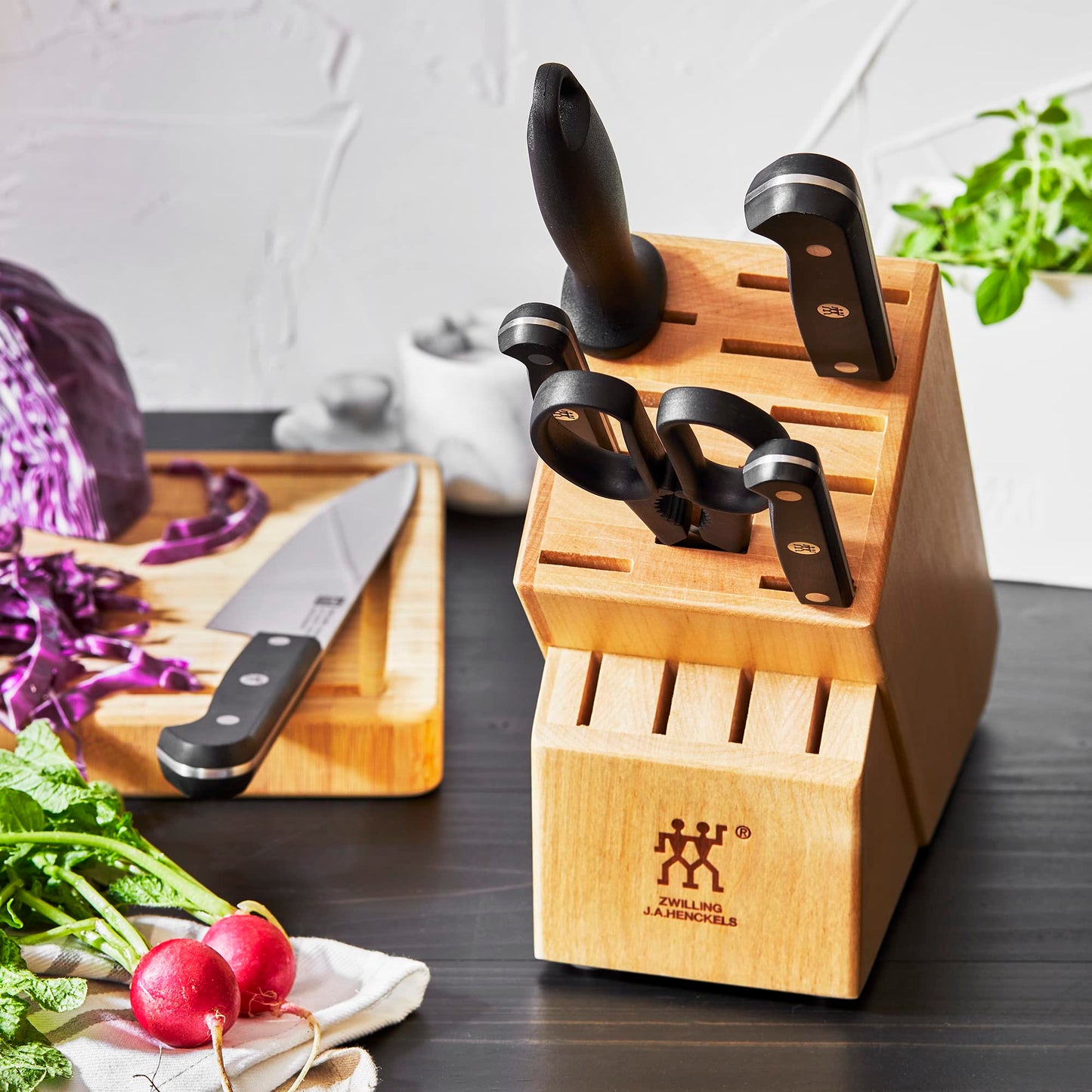 ZWILLING J.A. Henckels Zwilling gourmet conjunto de 7 facas gourmet, 1,3 kg