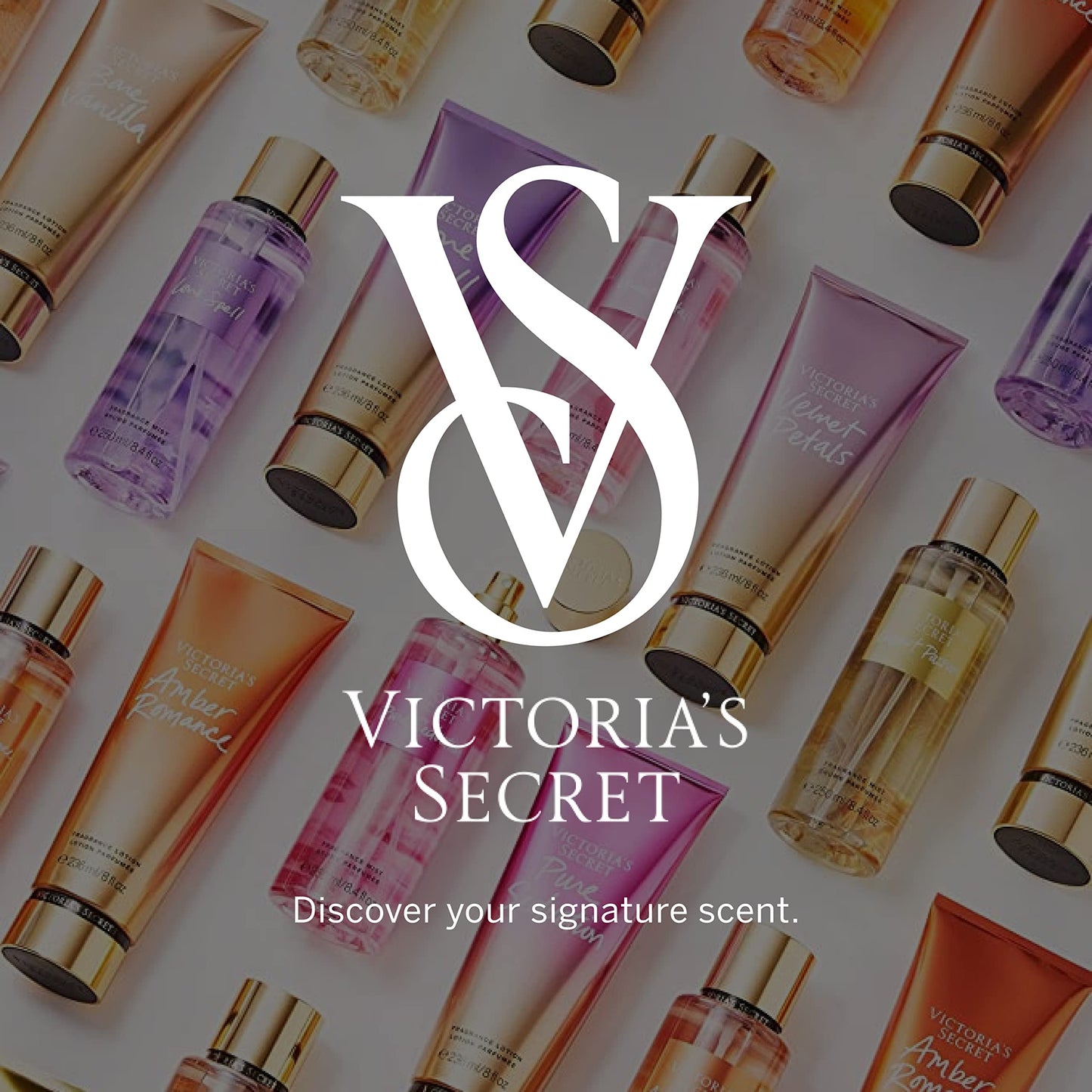 Victoria's Secret Fragrance Mist Collection Conjunto de 4 peças de mini névoa cintilante, aromas sortidos, conjunto de presente para mulheres
