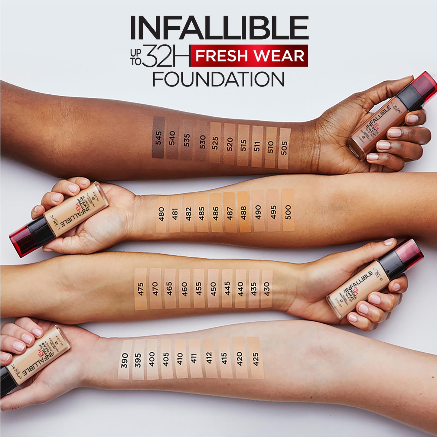 L'Oreal Paris Makeup Infallible Up to 24 Hour Fresh Wear Foundation, Beige Ivory, 1 Ounce