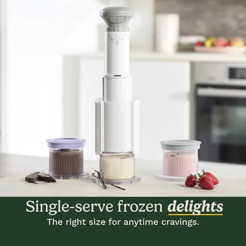Máquina De Sorvete Colorida Cuisinart 5 Em 1 Compacta E Fáci