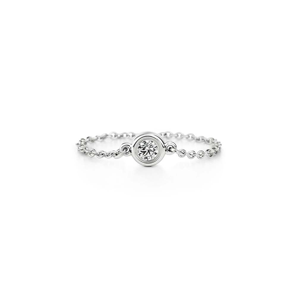 Anel Diamonds By The Yard™ em Prata de Lei com Diamante | Tiffany & Co.