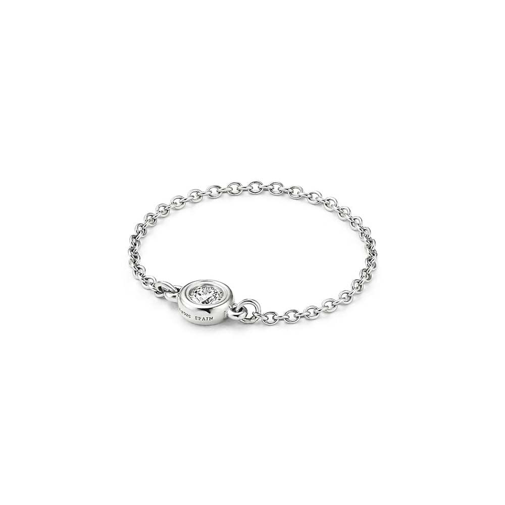 Anel Diamonds By The Yard™ em Prata de Lei com Diamante | Tiffany & Co.